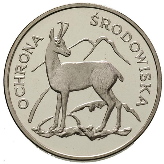100 złotych - Ochrona Środowiska - Kozica - 1979 rok