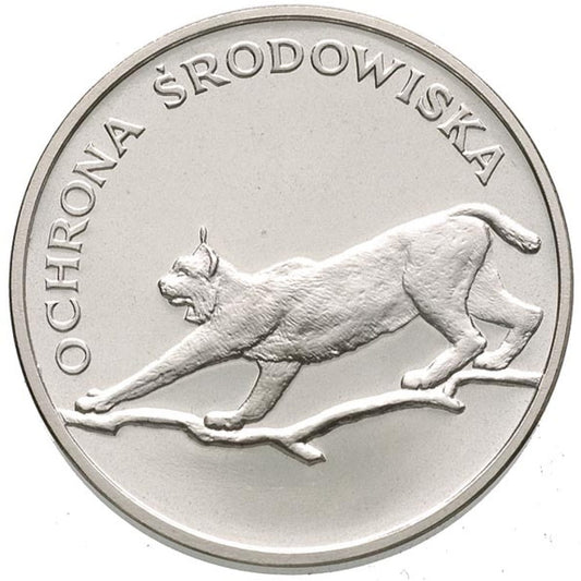 100 złotych - Ochrona Środowiska - Ryś - 1979 rok