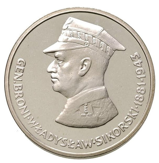 100 złotych - Władysław Sikorski - 1981 rok