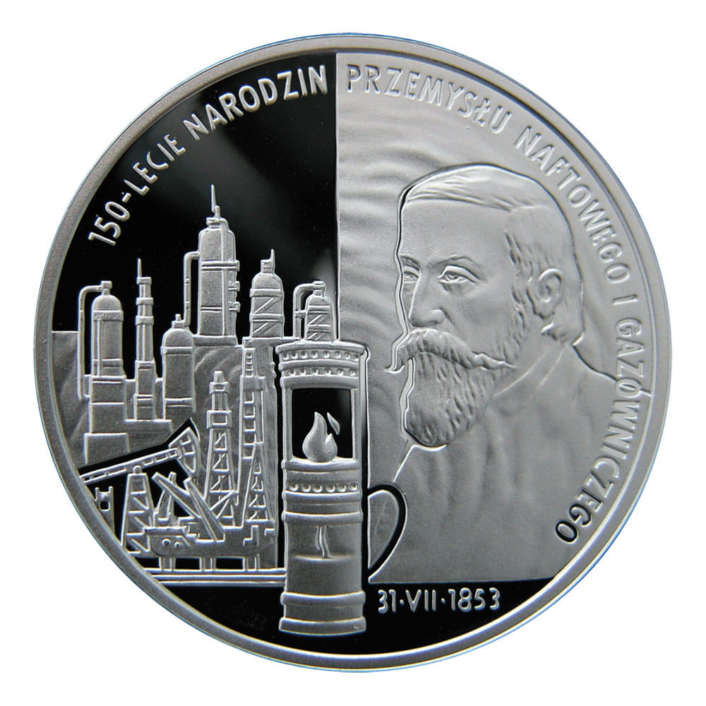 Moneta 10 zł Przemysł Naftowy