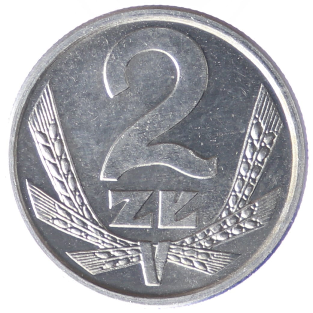 2 złote - 1989-90 rok