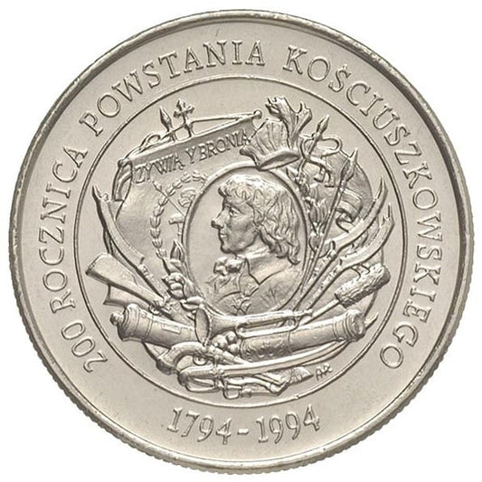 20 000 złotych - Powstanie Kościuszkowskie - 1994 rok