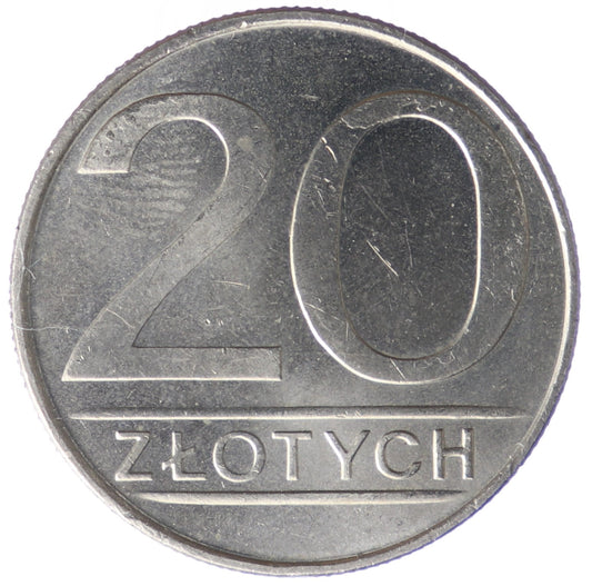 20 złotych - 1984-88 rok
