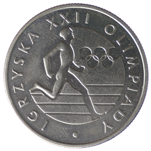 20 złotych - Igrzyska XXII Olimpiady - 1980 rok