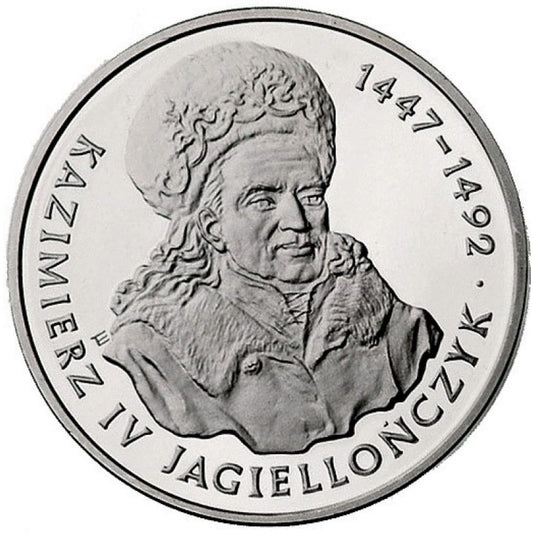 200 000 złotych - Kazimierz Jagiellończyk - popiersie - 1993 rok
