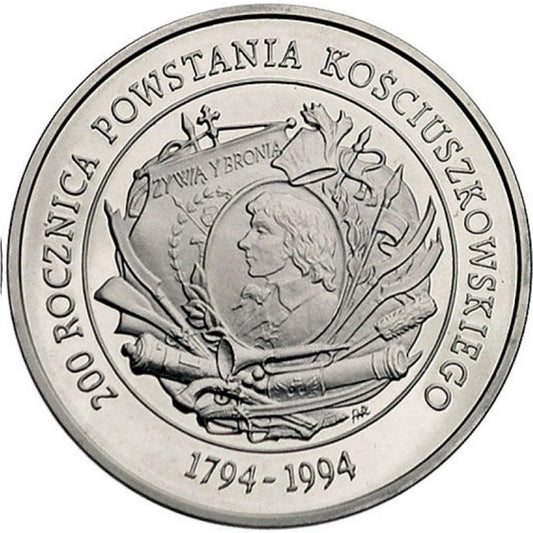 200 000 złotych - Powstanie Kościuszkowskie - 1994 rok