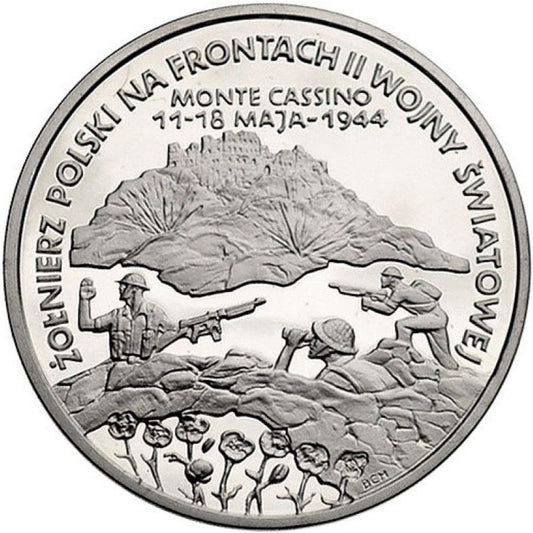 200 000 złotych - Żołnierz na Frontach - Monte Casino - 1994 rok