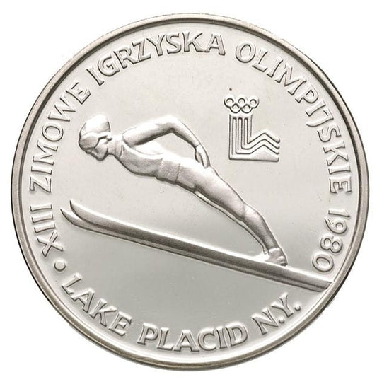 200 złotych - XIII Zimowe Igrzyska Olimpijskie - Lake Placid 1980 - 1980 rok