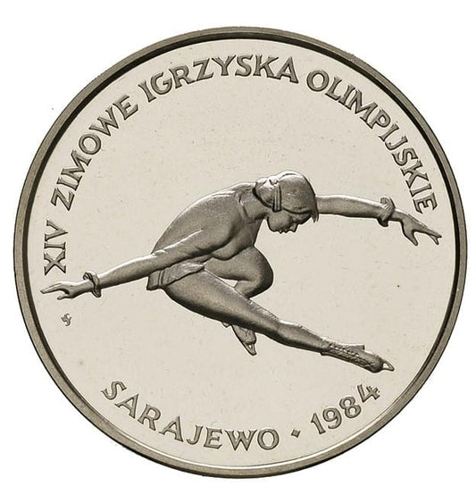 200 złotych - XIV Zimowe Igrzyska Olimpisjkie Sarajewo 1984 - 1984 rok