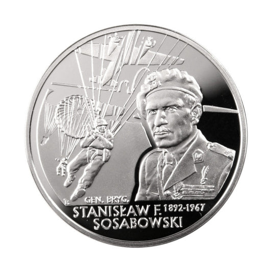 Moneta 10 zł gen. Sosabowski