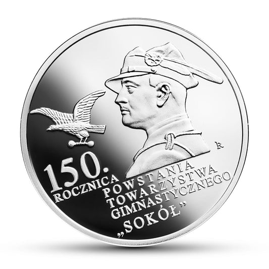 Moneta 10 zł Towarzystwo Gimnastyczne „Sokół”