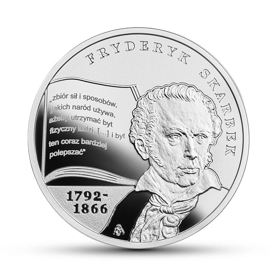 Moneta 10 zł Fryderyk Skarbek
