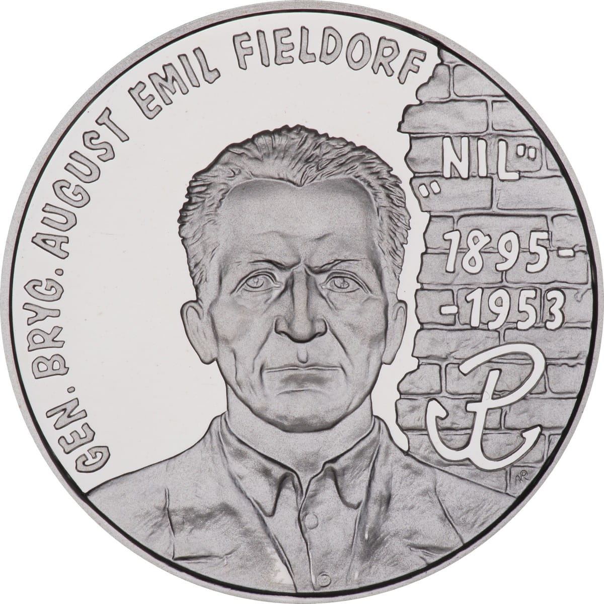 Moneta 10 zł August Emil Fieldorf "NIL"