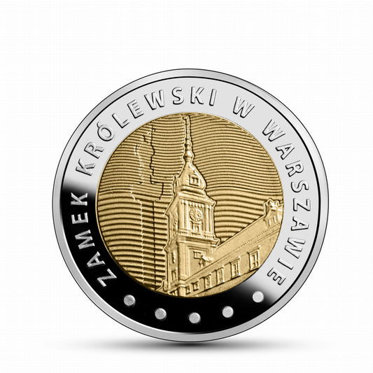 Moneta 5 zł Zamek Królewski w Warszawie
