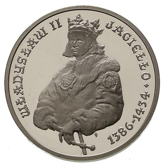 5 000 złotych - Władysław II Jagiełło Półpostać - 1989 rok