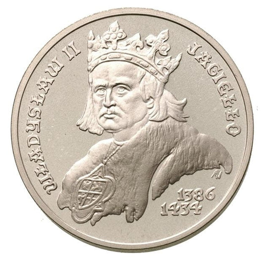 5 000 złotych - Władysław II Jagiełło Popiersie - 1989 rok