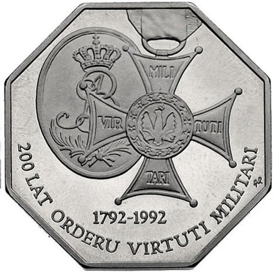 50 000 złotych - 200 Lat Orderu Virtuti Militari - 1992 rok