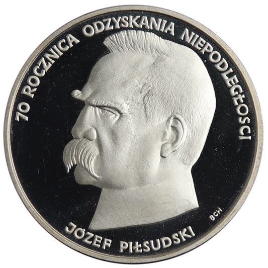50 000 złotych - Józef Piłsudski St L - 1988 rok