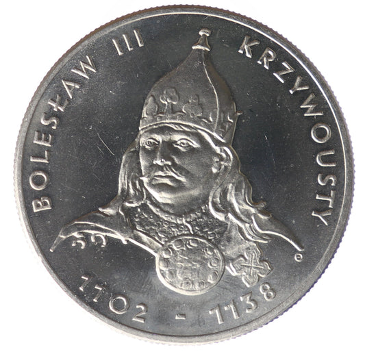 50 złotych - Bolesław III Krzywousty - 1982 rok