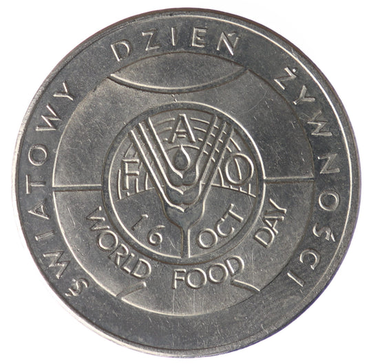 50 złotych - Światowy Dzień Żywności - 1981 rok