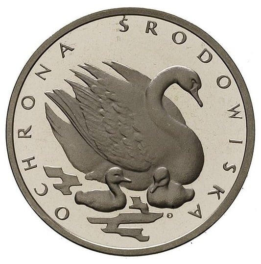 500 złotych - Ochrona Środowiska - Łabędź - 1984 rok