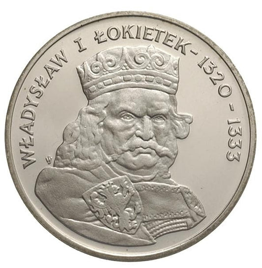 500 złotych - Władysław I Łokietek - 1986 rok