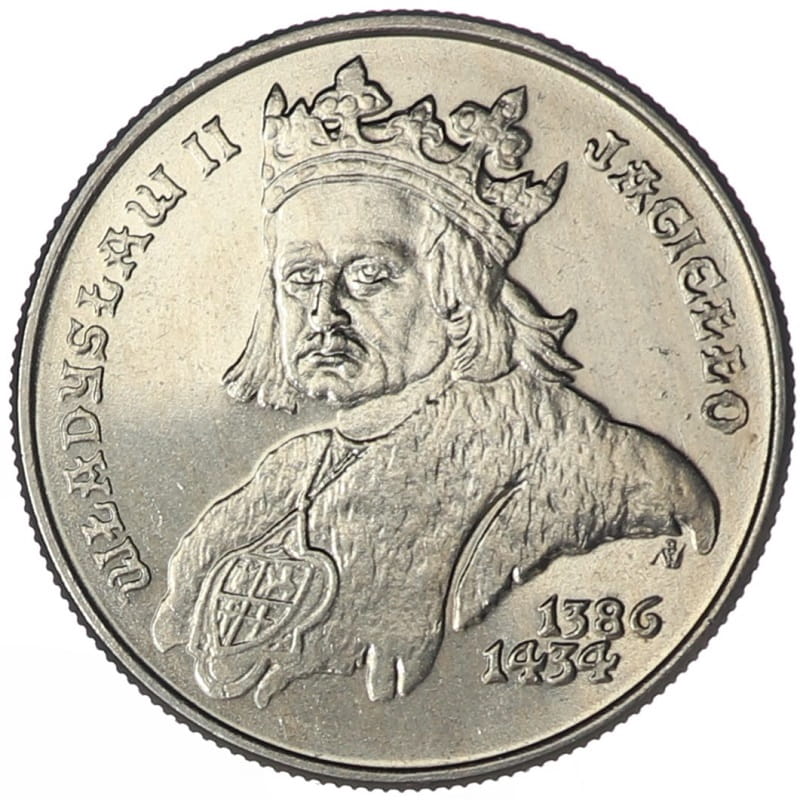 500 złotych - Władysław II Jagiełło - 1989 rok