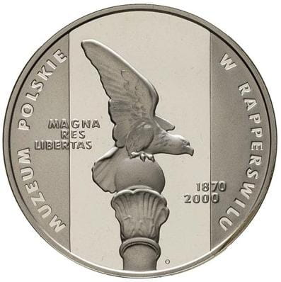 Moneta 10 zł Muzeum w Rapperswilu