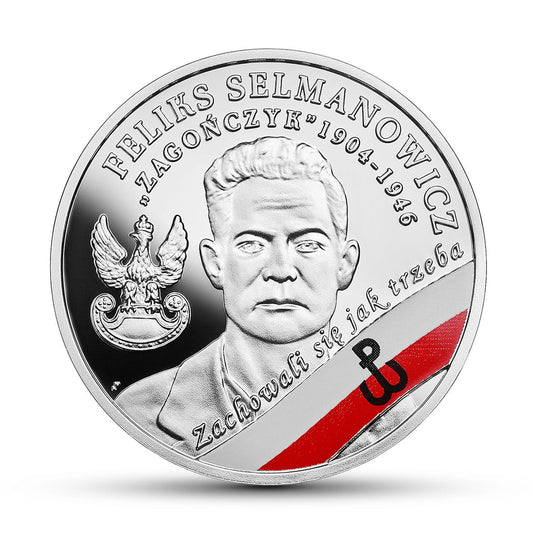 Moneta 10 zł Żołnierze Niezłomni „Zagończyk”