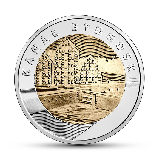 Moneta 5 zł Kanał Bydgoski
