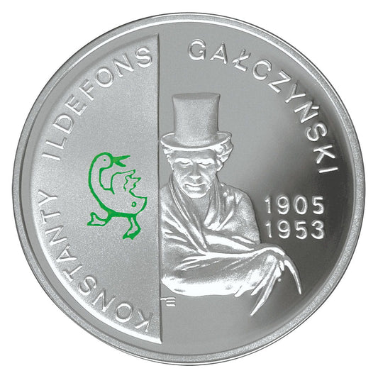 Moneta 10 zł Gałczyński