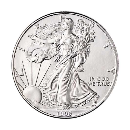 Amerykański Orzeł - 1996 - 1 uncja srebra