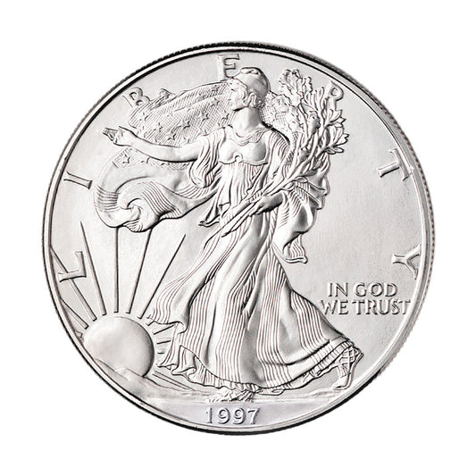 Amerykański Orzeł - 1997 - 1 uncja srebra