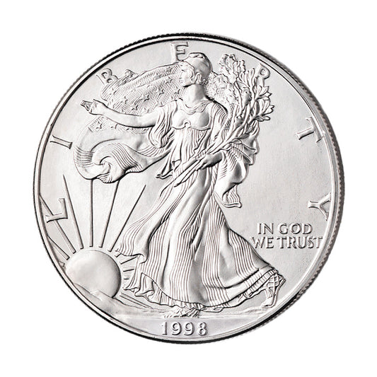Amerykański Orzeł - 1998 - 1 uncja srebra