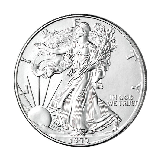 Amerykański Orzeł - 1999 - 1 uncja srebra