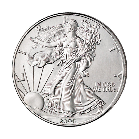 Amerykański Orzeł - 2000 - 1 uncja srebra