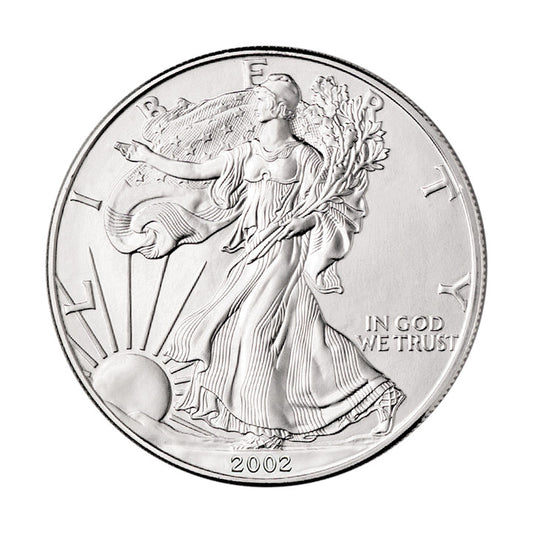 Amerykański Orzeł - 2002 - 1 uncja srebra
