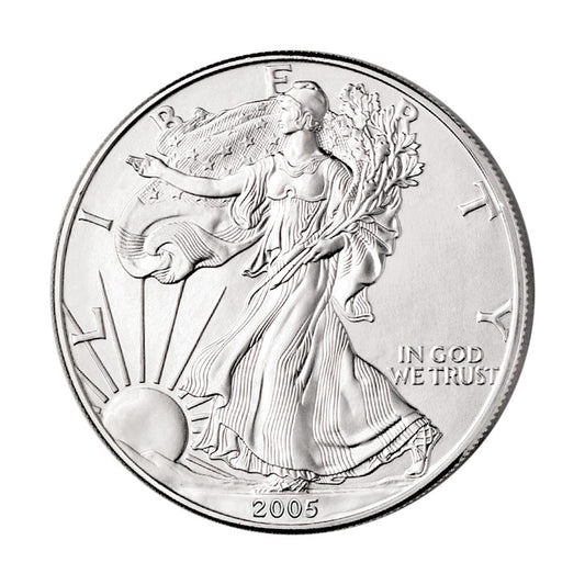 Amerykański Orzeł - 2005 - 1 uncja srebra