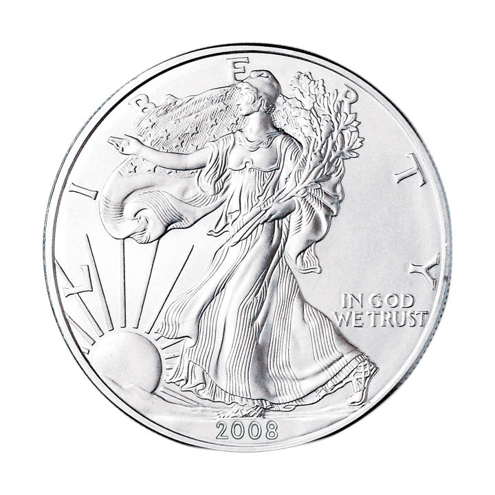 Amerykański Orzeł - 2008 - 1 uncja srebra