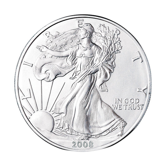Amerykański Orzeł - 2008 - 1 uncja srebra