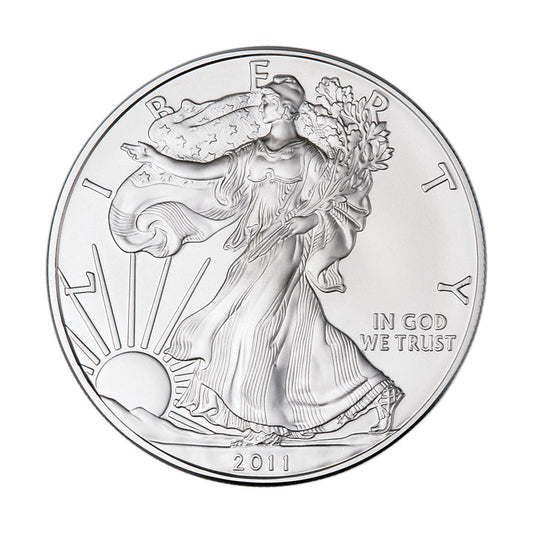 Amerykański Orzeł - 2011 - 1 uncja srebra