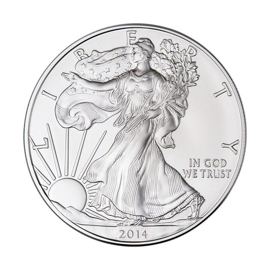 Amerykański Orzeł - 2014 - 1 uncja srebra