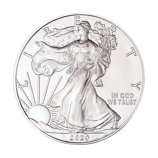 Amerykański Orzeł - 2020 - 1 uncja srebra