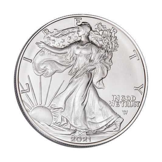 Amerykański Orzeł - 2021 - 1 uncja srebra - TYP 2