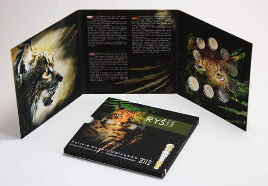 Blister - Polskie Monety Obiegowe - 2012 rok