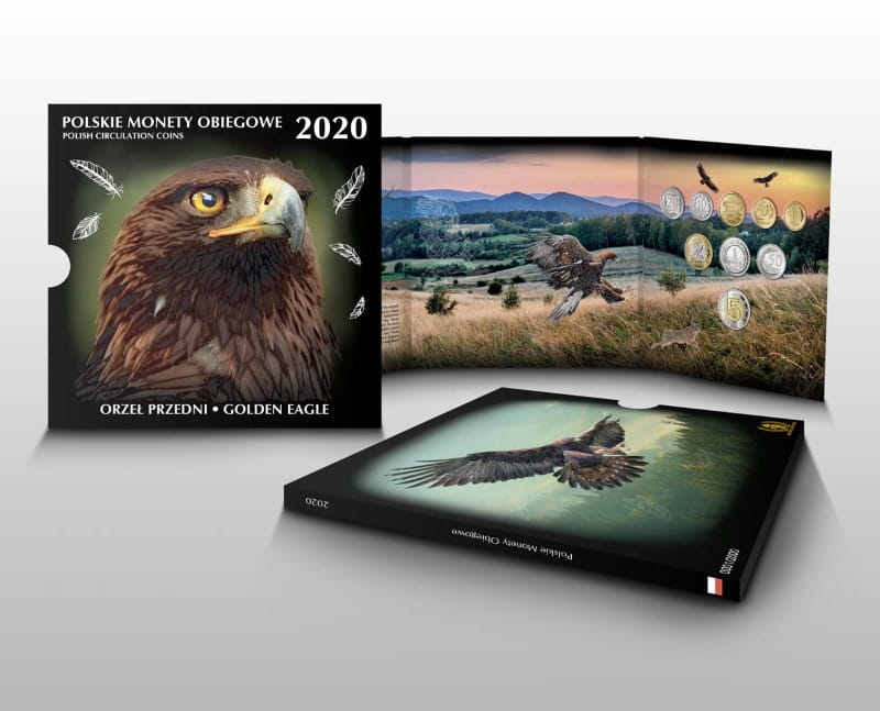 Blister - Polskie Monety Obiegowe - 2020 rok