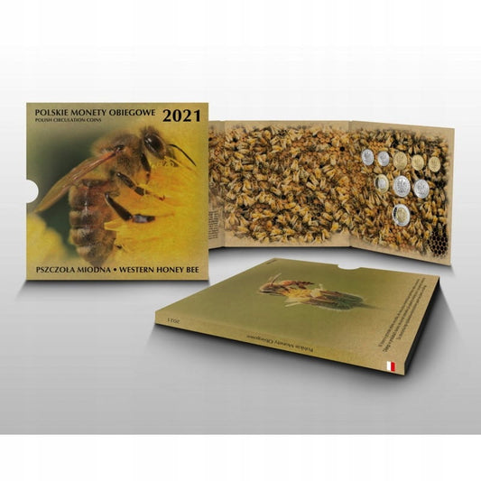 Blister - Polskie Monety Obiegowe - 2021 rok