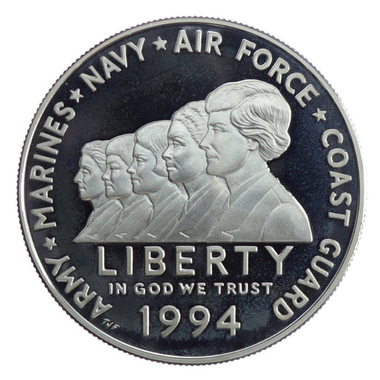 1 dolar - Kobiety w służbie wojskowej dla Ameryki - USA - 1994