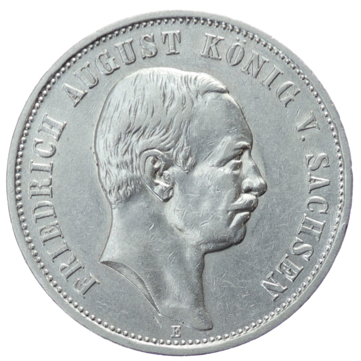 3 marki - Saksonia - 1909 - E