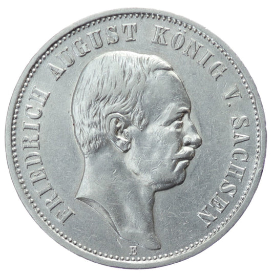 3 marki - Saksonia - 1909 - E